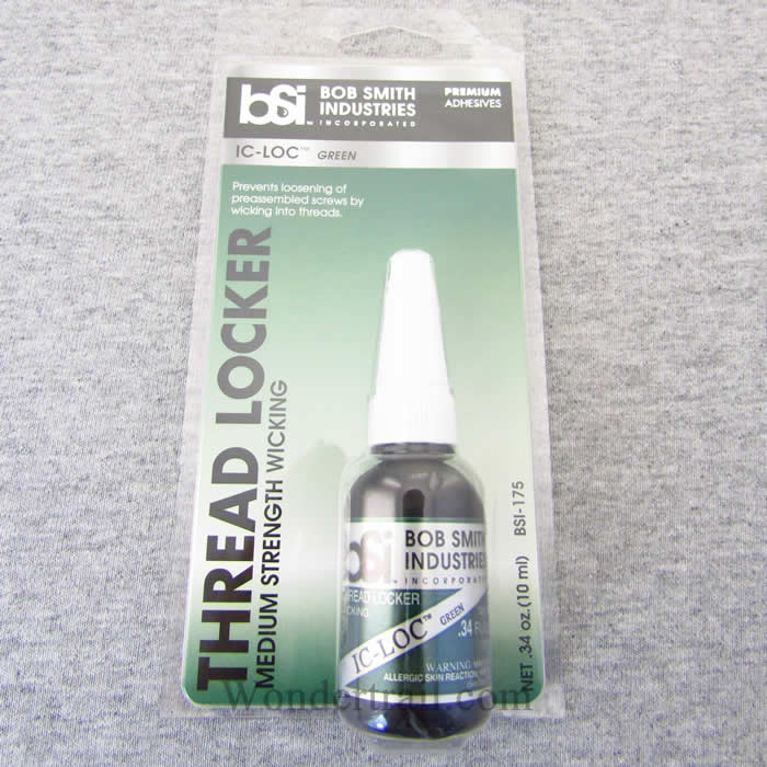 BSI175 IC-Lock Green Thin Medium-High Strength Threadlock .34oz Bottle Main Image
