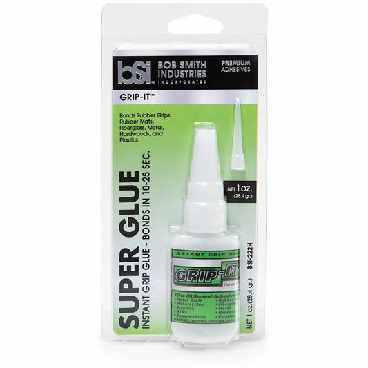 BSI222H Grip It Super Glue Pack with Tip 1 Oz Bottle Bob Smith Industries Main Image