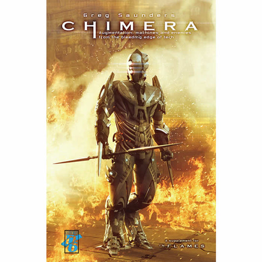 CB76403 Chimera In Flames RPG Sourcebook by Cubicle Seven Main Image