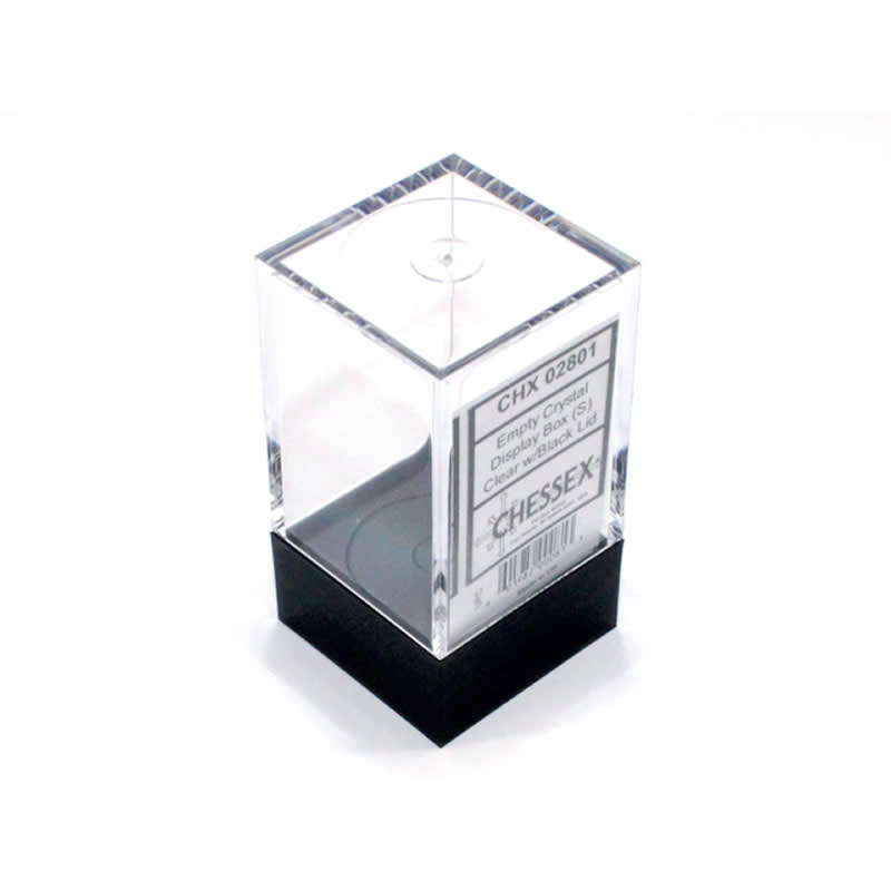 CHX02801 Plastic Figure Display Box Small  (1in x 1in x 2in) Main Image