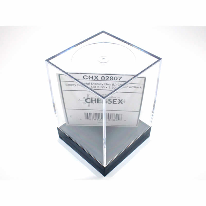CHX02807 Plastic Figure Display Box Large (2.25in x 2.25in x 3.25in) Main Image