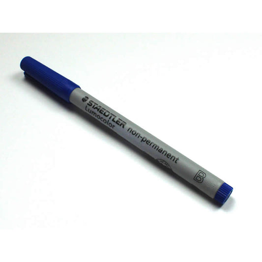 CHX03123 Blue Broad Tip Non-Permanent Gameing Mat Marker Chessex Main Image