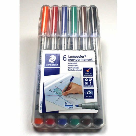 CHX03156 Water Soluble Mat Markers 6-Pack Chessex Main Image
