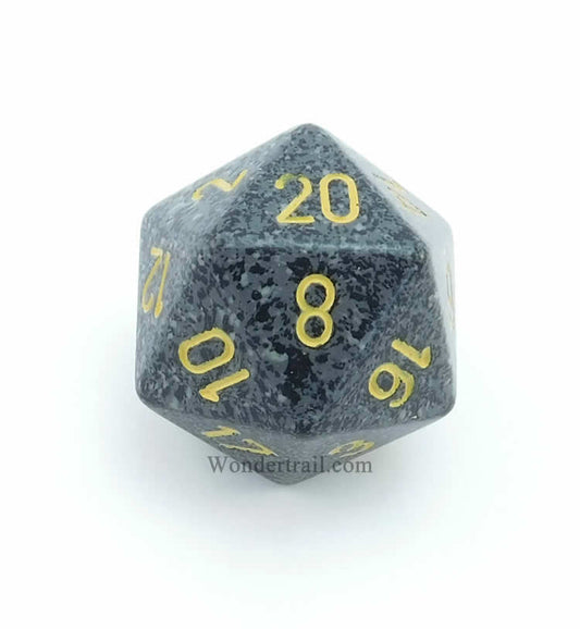 CHXXS2092 Urban Camo Speckled Die Yellow Numbers D20 34mm Pack of 1 Main Image