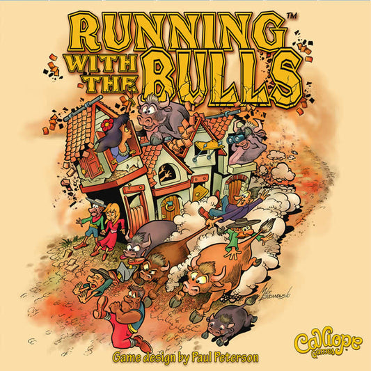 CLP114 Running With The Bulls Family Game Calliope Games Main Image
