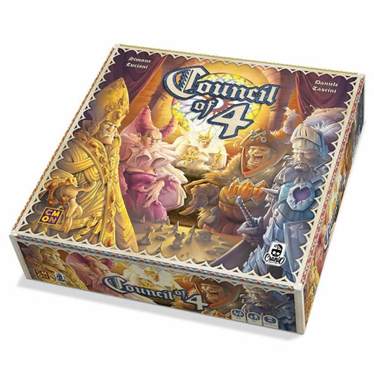 CMNCOF001 Council of Four Board Game Cool Mini Or Not Main Image