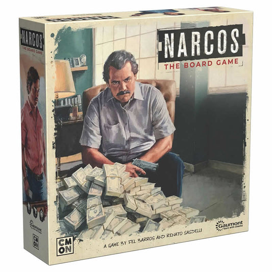 CMNNRC001 Narcos The Board Game Cool Mini or Not Main Image
