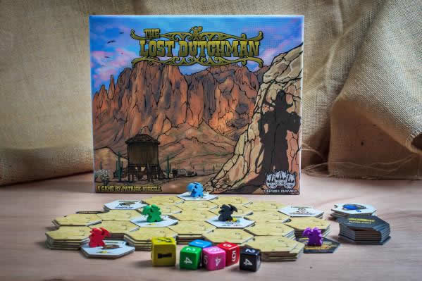 CRA201 Lost Dutchman Board Game Crash Games Main Image