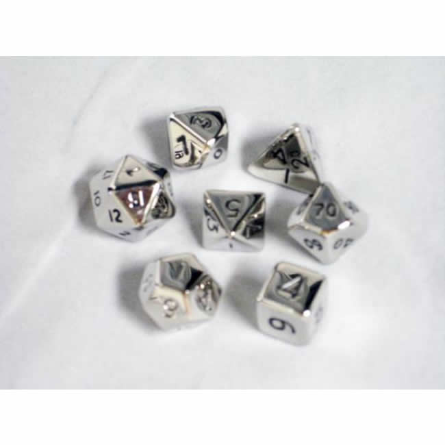 CYC02035 Chrome 12mm Dwarven Stones (7) Crystal Caste Main Image