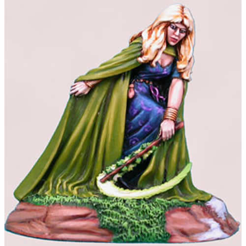 DSM1101 Green Witch Female Witch Miniature Elmore Masterworks Main Image