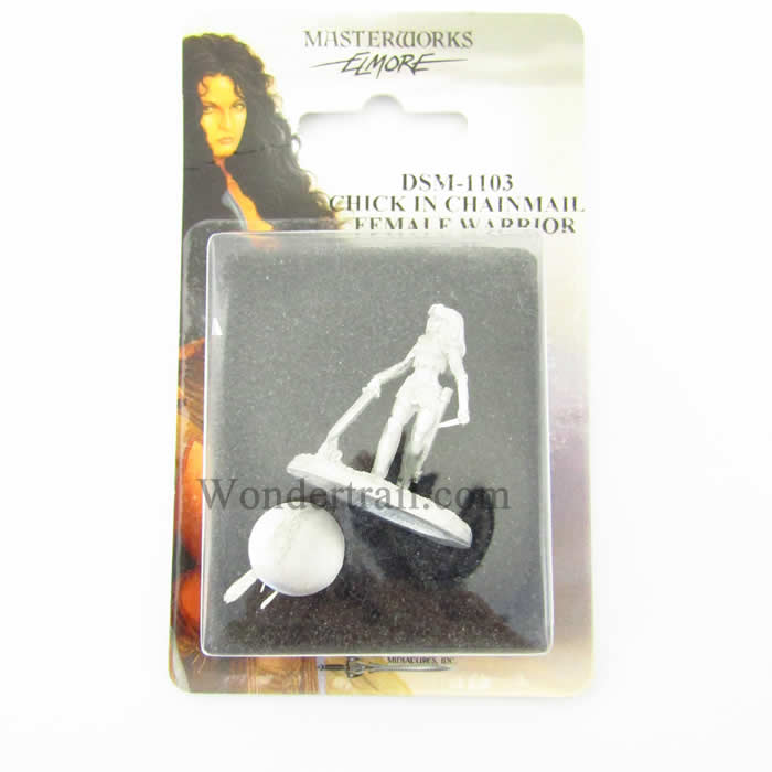 DSM1103 Chick In Chainmail 1 Miniature Elmore Masterworks 3rd Image