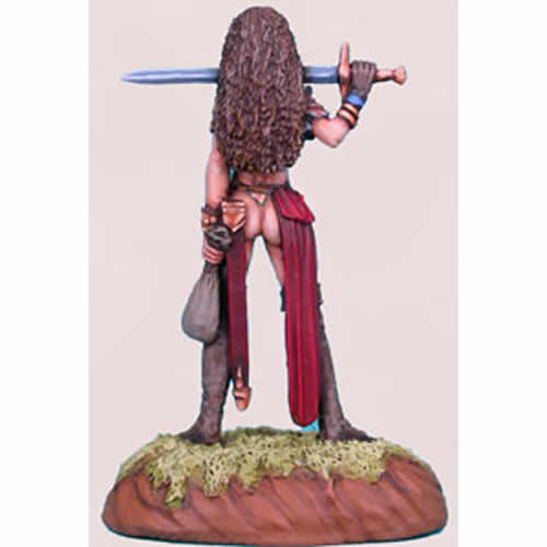 DSM1124 Female Fighter Journey to the Gathering Miniature Elmore Masterwork 3rd Image