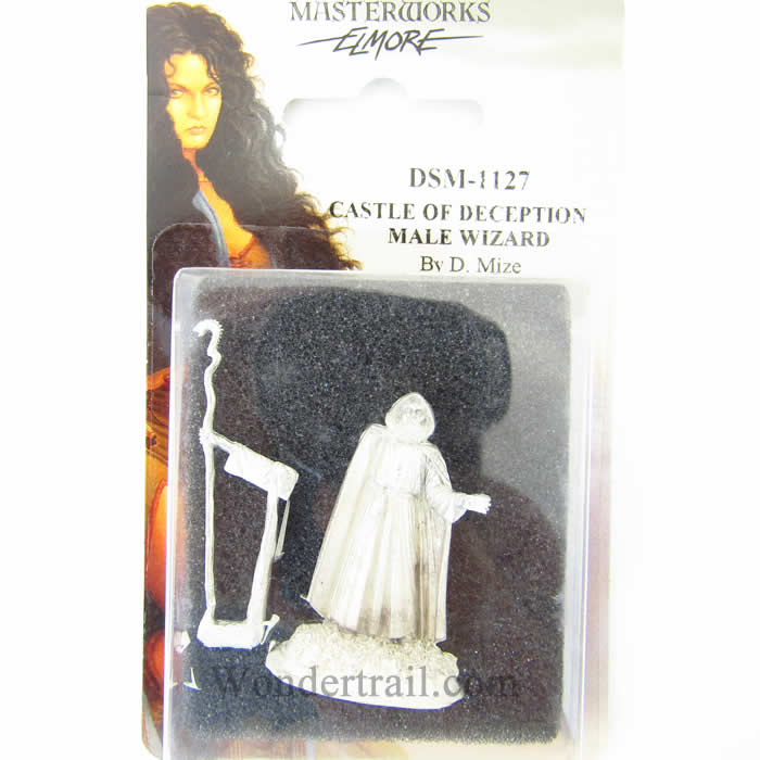 DSM1127 Male Wizard Castle of Deception Miniature Elmore Masterwork 2nd Image