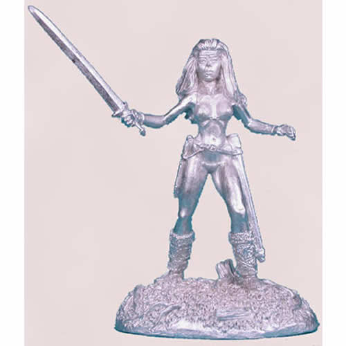 DSM1130 Chick with Sword Miniature Elmore Masterwork Dark Sword 4th Image