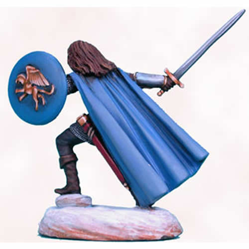 DSM1131 Male Fighter with Sword Miniature Elmore Masterwork Dark Sword 2nd Image