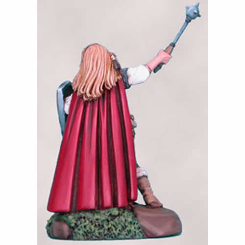 DSM1142 Female Cleric with Mace Avalyne The Life Giver Miniature 2nd Image