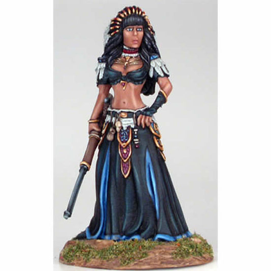 DSM1158 The Last Dragon Female Mage Miniature Elmore Masterwork Main Image