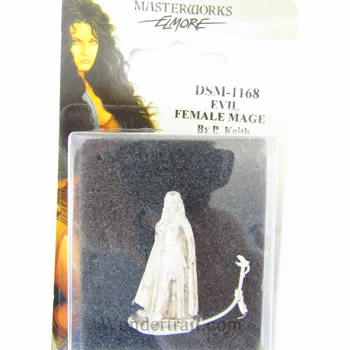 DSM1168 Evil Female Mage with Scepter Miniature Elmore Masterwork 2nd Image