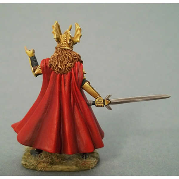 DSM1172 Cocky Female Knight with Sword Miniature Elmore Masterwork 2nd Image