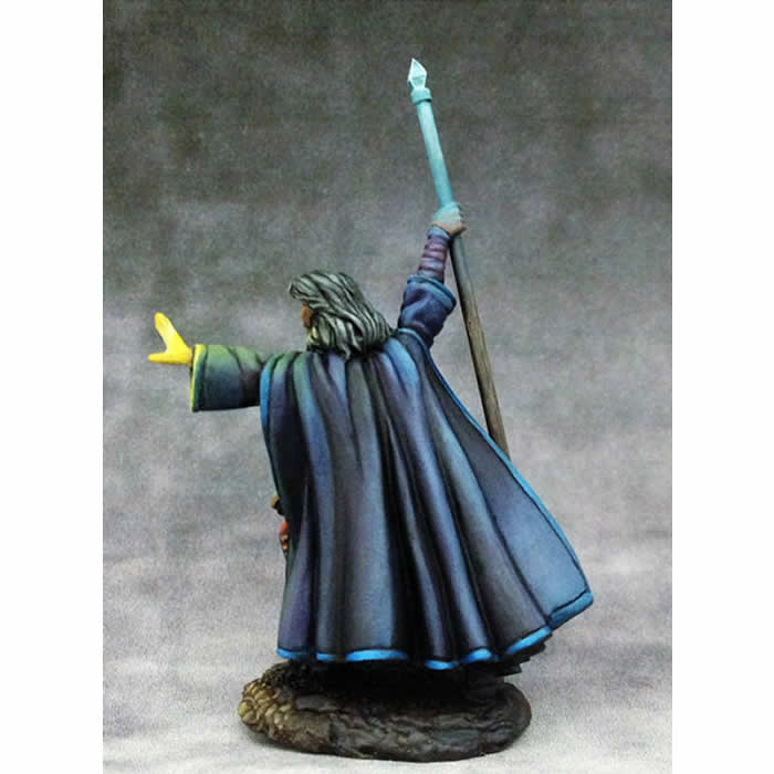 DSM1195 Male Mage With Staff Miniature Elmore Masterworks 3rd Image