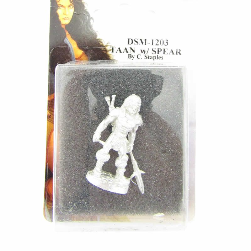 DSM1203 Taan with Spear Miniature Elmore Masterwork 2nd Image