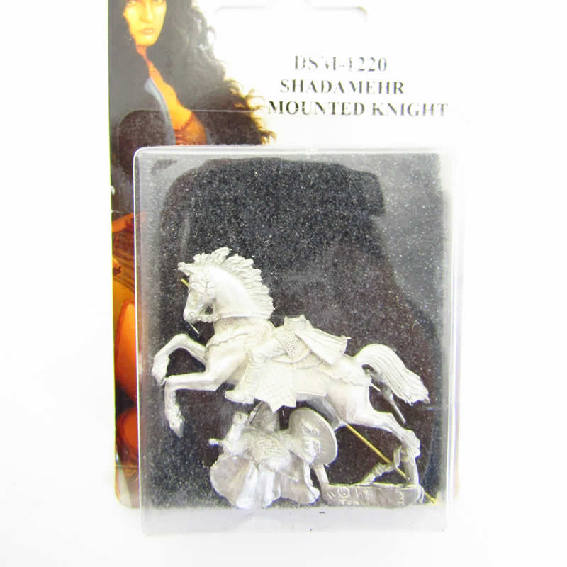 DSM1220 Shadamehr Mounted Knight Miniature Elmore Masterwork 2nd Image