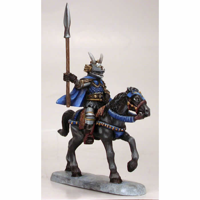 DSM1223 Chaos Warrior with Spear Mounted on Hourse Miniature Main Image