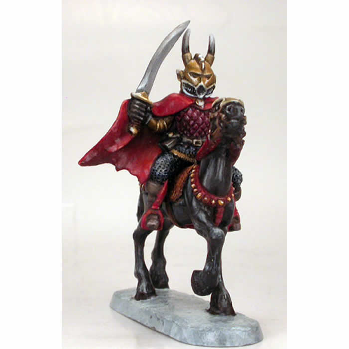 DSM1224 Chaos Warrior with Spear Mounted on Hourse Miniature Main Image