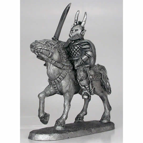 DSM1224 Chaos Warrior with Spear Mounted on Hourse Miniature 3rd Image