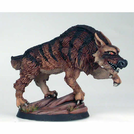 DSM1227 Boar Wolf Beast Miniature Elmore Masterwork Main Image