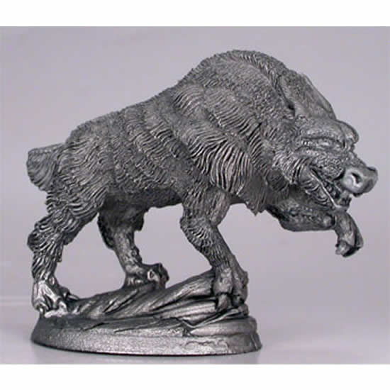 DSM1227 Boar Wolf Beast Miniature Elmore Masterwork 3rd Image