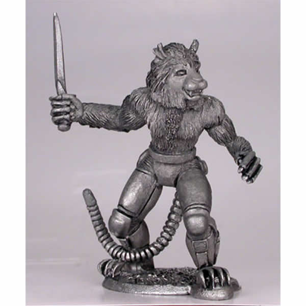 DSM1229 Cat Warrior With Dagger Miniature Elmore Masterwork 3rd Image