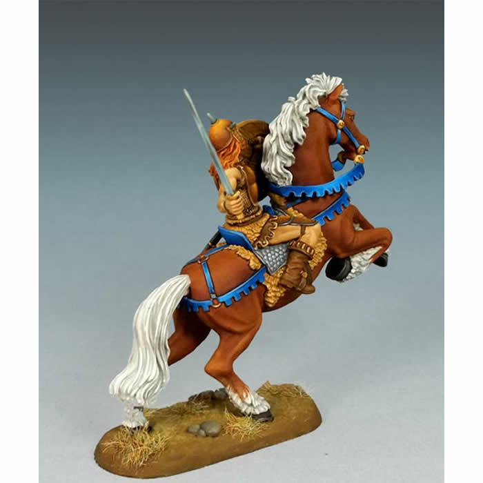 DSM1312 Mounted Male Warrior Miniature Elmore Masterwork 3rd Image