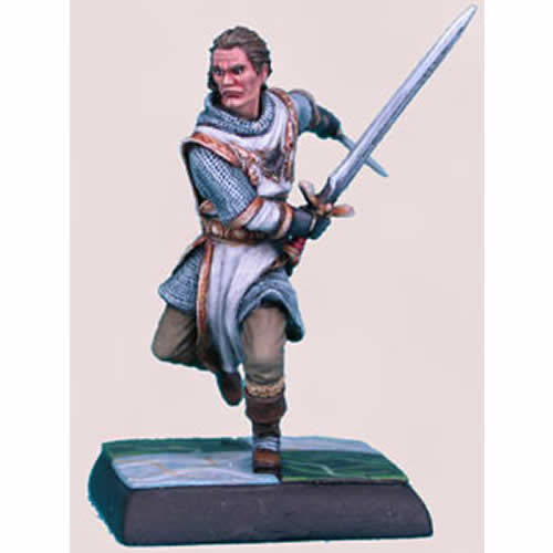 DSM2105 Dual Wield Knight Miniature Parkinson Masterworks Main Image