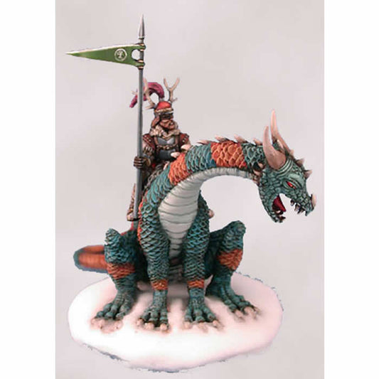 DSM2501 Northwatch Dragon and Rider Miniature Parkinson Masterworks Main Image