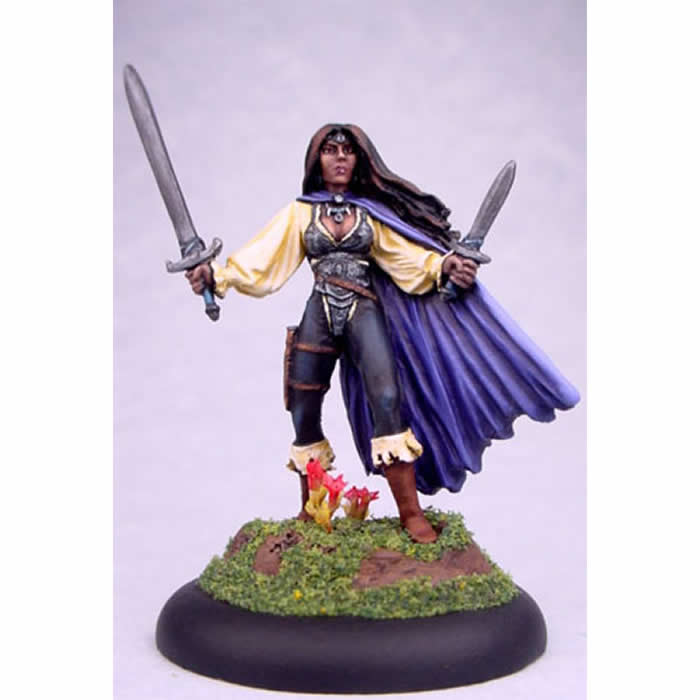 DSM3103 Female Roque with Sword Miniature Caldwell Masterworks 3rd Image