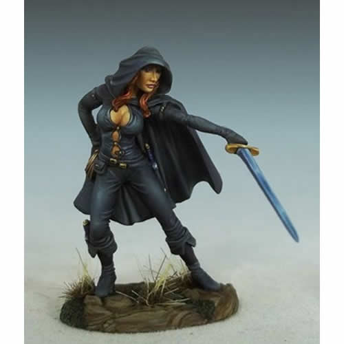 DSM4108 Female Assassin Miniature Easley Masterworks Main Image