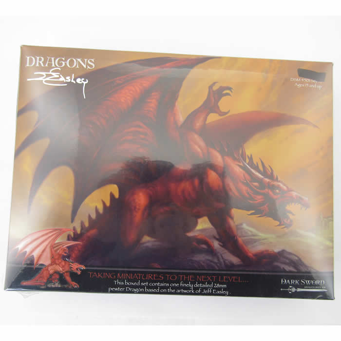 DSM4501 Dragon Set 1 Miniature Easley Masterworks Dark Sword Miniatures 2nd Image