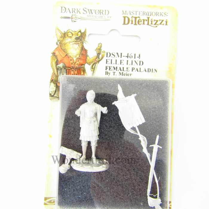 DSM4614 Elle Lind Female Paladin Miniature Diterlizzi Masterworks 2nd Image