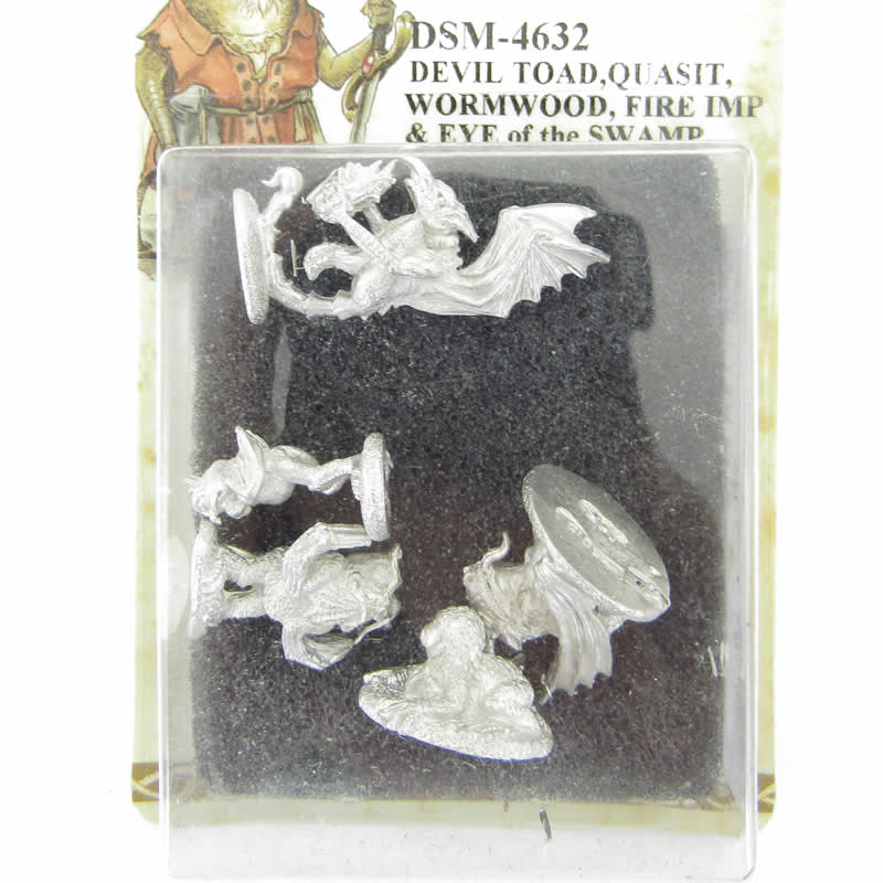 Fire Quasit DSM4632 Devil Toad-Quasit-Wormwood-Fire Imp-Eye of the Swamp Miniature ...