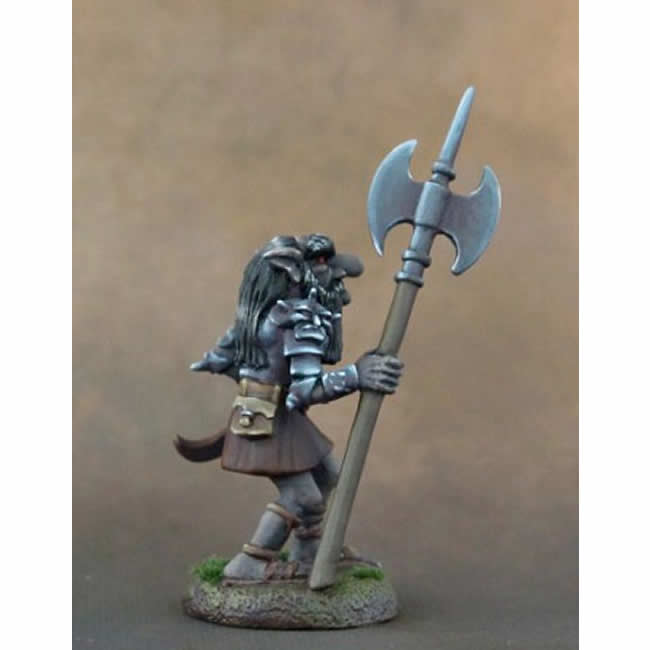 DSM4643 Dark Dwarf Warrior with Axe Miniature Diterlizzi Masterworks 3rd Image