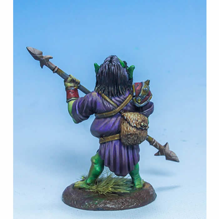 DSM4644 Rotgut Half Orc Warrior with Spear Miniature Diterlizzi Masterworks 3rd Image