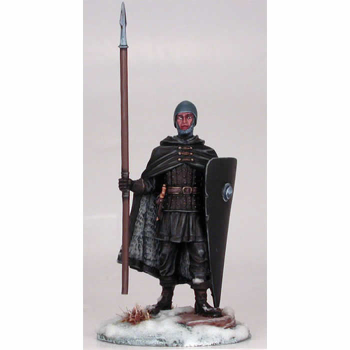 DSM5009 Nights Watch Warrior With Spear Miniature George R.R. Martin Main Image