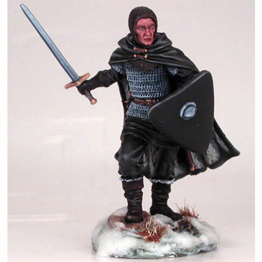 DSM5010 Nights Watch Warrior With Sword and Shield Miniature Main Image