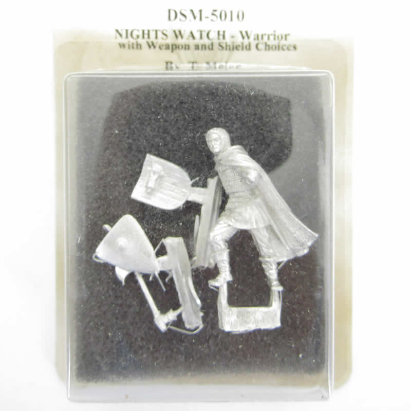 DSM5010 Nights Watch Warrior With Sword and Shield Miniature 2nd Image