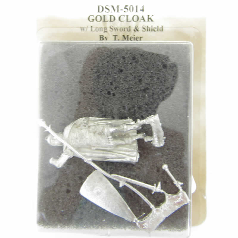 DSM5014 Gaurd Cloak with Long Sword and Shield Miniature 2nd Image