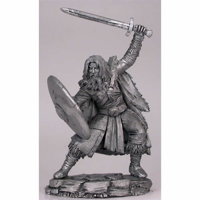 DSM5015 Wildling Warrior with Long Sword and Shield Miniature 3rd Image