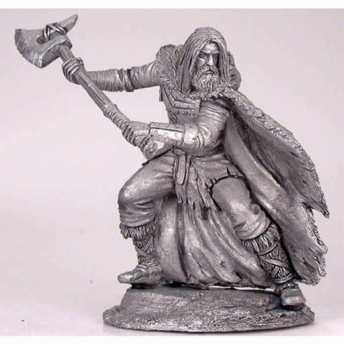 DSM5016 Wildling Warrior with Great Axe Miniature George R.R. Martin 3rd Image