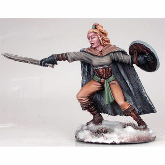 DSM5019 Wildling Spearwife with Short Sword Miniature George R.R. Martin Main Image