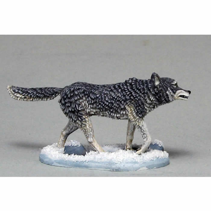 DSM5066 Summer Direwolf Miniature George R.R. Martin Masterworks Dark Sword Miniatures 3rd Image